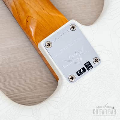 2023 Fender Custom Shop Limited Edition 1959 Special Stratocaster Journeyman Relic Olympic White w/ Case, CoA image 15