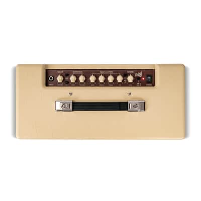 Blackstar Debut 50R Combo Amp with Reverb - Cream/Oxblood image 4