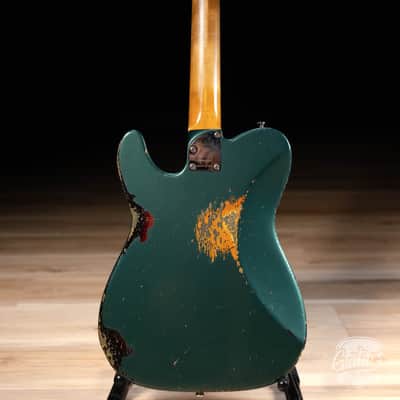 Shabat Lion Special Alder Body w/ Wraptail & Imperials–British Racing Green/3TSB image 7