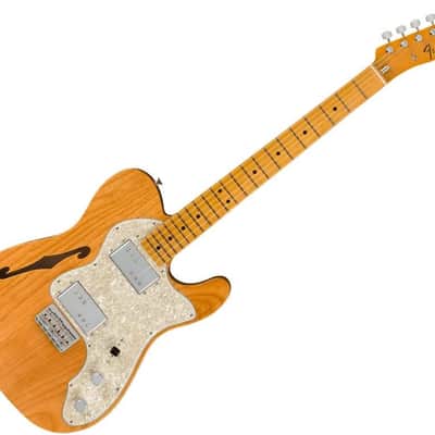 Fender American Vintage II 1972 Telecaster Thinline - Aged Natural image 1