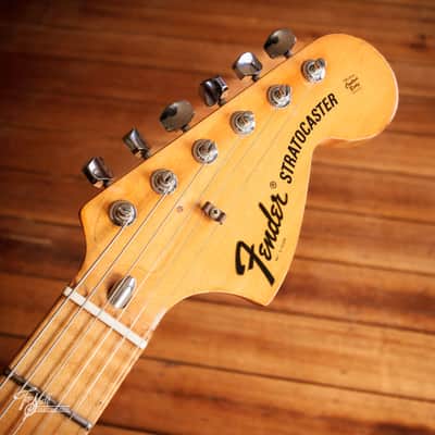 Fender Stratocaster Hardtail Black 1974 image 5
