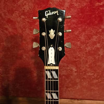 Gibson Dove 1968 - Cherry Sunburst image 6