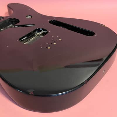 2010 Fender Telecaster Body MIM Black Finish image 5