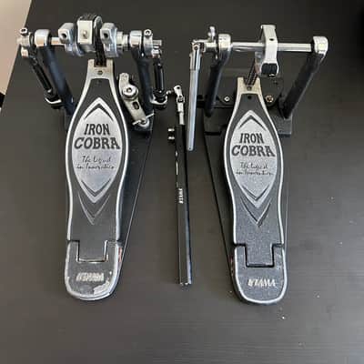 Tama HP900PWLN Iron Cobra 900 Series Power Glide Double Bass Drum Pedal Lefty 2010s - Black/Chrome image 1