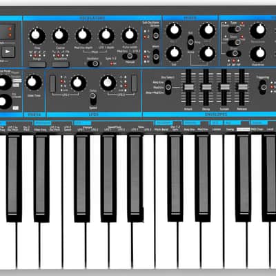 Novation Bass Station ll Analog Synthesizer Keyboard, 25-Key image 2
