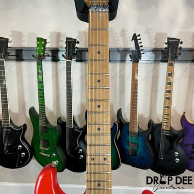 EVH Frankenstein Relic Series Electric Guitar w/ Bag - Red image 9