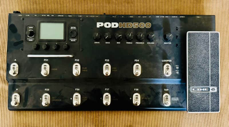 Line 6 POD HD500 Multi-Effect and Amp Modeler 2010 - 2013 - Black image 1
