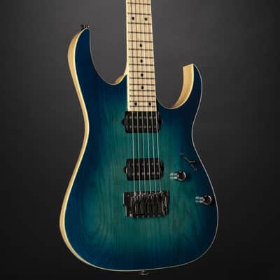 Ibanez Prestige RG652AHMFX-NGB Nebula Green Burst - Electric Guitar image 6