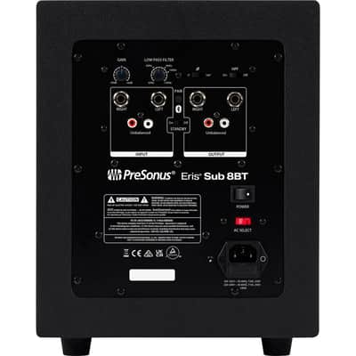 PreSonus Eris Sub 8BT - Compact 8-inch Active Studio Subwoofer with Bluetooth® Connectivity Bild 3