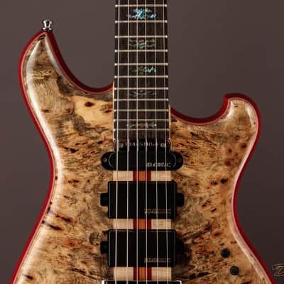 2015 Alembic Further FLG6, Purpleheart/Buckeye image 20