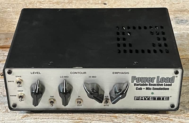 Amazing Fryette - Power Load Variable Reactive Load Cab + Mic Emulation/ Black, Pristine Condition, Includes Manual & Power Cable Ships Ultra Fast ! image 1