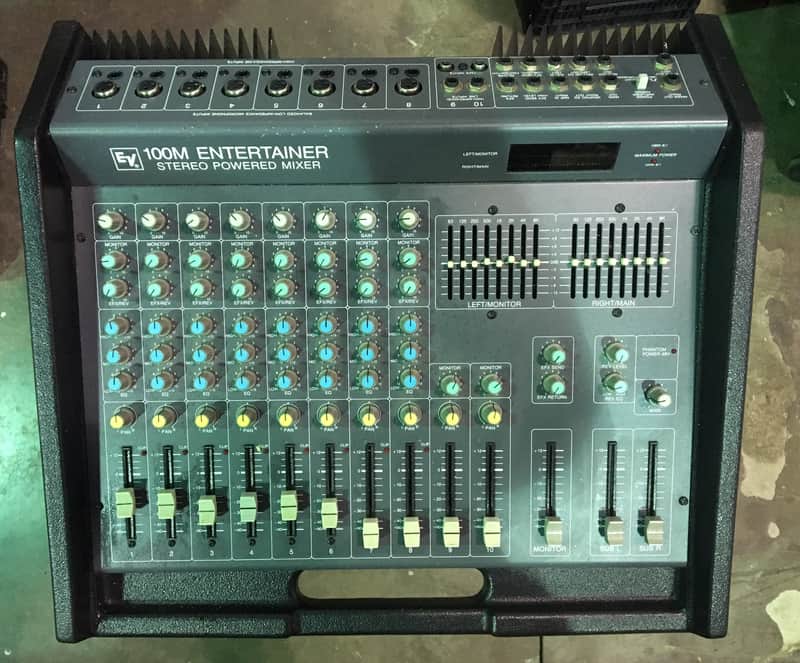 Electro-Voice 100M Entertainer 10-Channel Stereo Powered Mixer image 1
