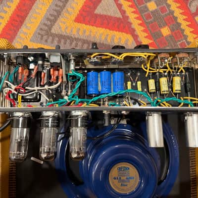 Fender '57 Custom Deluxe Tweed Handwired 1x12 Combo w/ Celestion Alnico Blue image 14