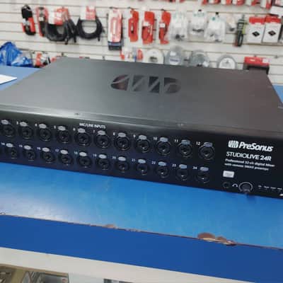 PreSonus StudioLive 24R 32-Channel Rackmount Digital Mixer 2017 - Present - Black image 1