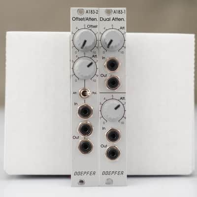 Doepfer A-183-1 Dual Attenuator & A-183-2 Offset Attenuator Euro Modules #58506 image 1