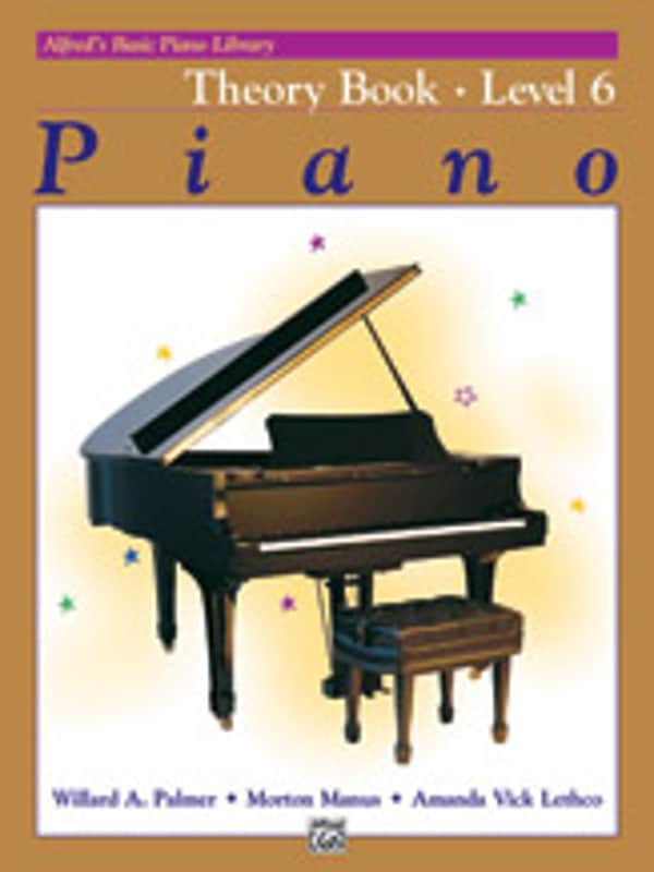 Alfred's Basic Piano Course Theory Book Lv6 image 1