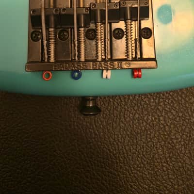 James Tyler James Tyler 4-String Bass Guitar – Serial #146  Rare, Handcrafted USA Bass – Original Tyler Build Mid-80s - Sky blue image 9
