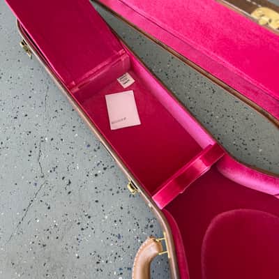 Gibson Lifton Historic 5-Latch Les Paul Case — Brown/Pink — Sold Out at Gibson - MINT image 4