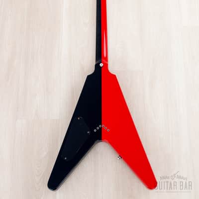 2015 Dean Custom Shop USA Michael Schenker Red Black Flying V, Signed 1 of 50 w/ Case, CoA, Tags image 3