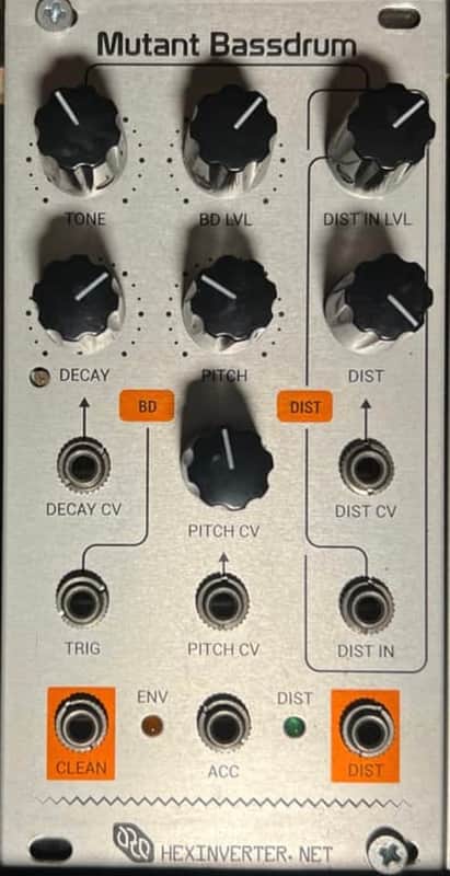 Immagine Hexinverter Mutant Bassdrum 2010s Silver - 1
