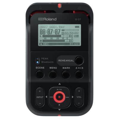 Roland R-07 Handheld Recorder - Black image 1