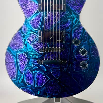 ESP USA Custom Shop Eclipse - Ghost Flame Serial#: US25655 image 1