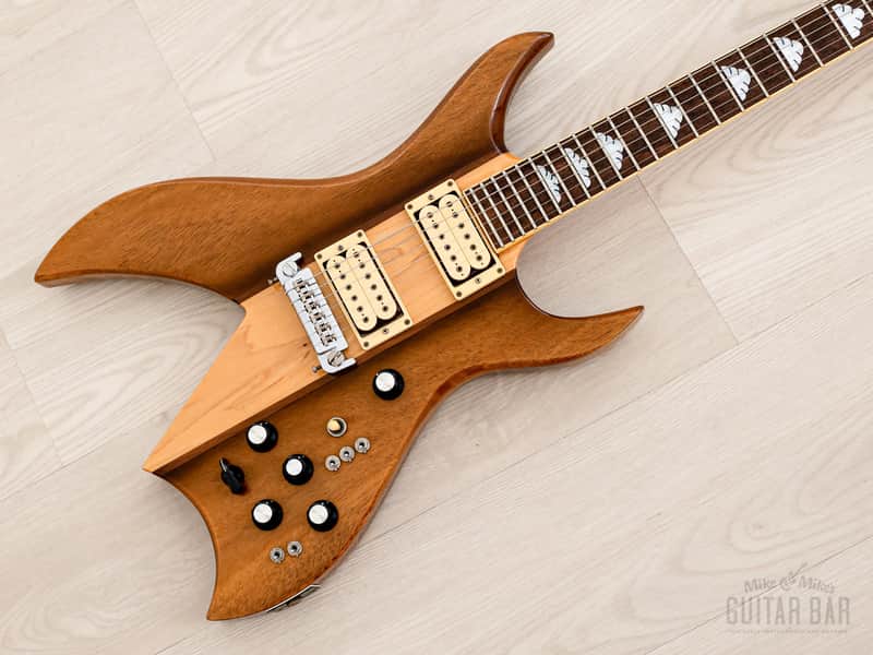 1992 Fernandes BG-180 Bich Neck Through Vintage Electric Guitar