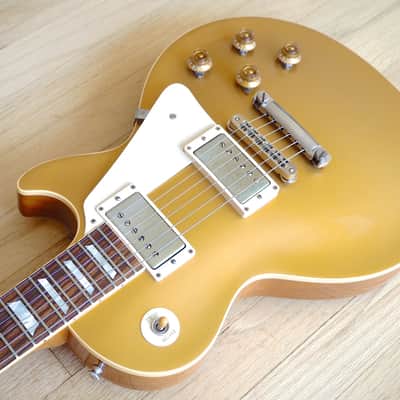 2012 Gibson Les Paul R7 Custom Shop 1957 Historic Reissue Goldtop Near Mint VOS w/ ohsc image 10