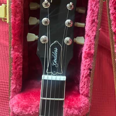 Rare Gibson SG Goddess 2006 - Unique Custom Dark Pink Refinish - Ebony Board image 4