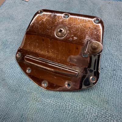 Univox Tremolo Tailpiece 60s-70s - Chrome Teisco Kawai Guyatone kawai image 2