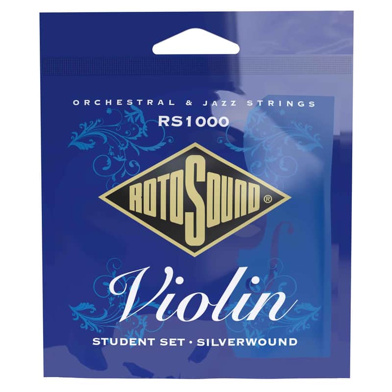 Rotosound RS1000 Student Copper Silver Violin Strings - (10 - 30) image 1
