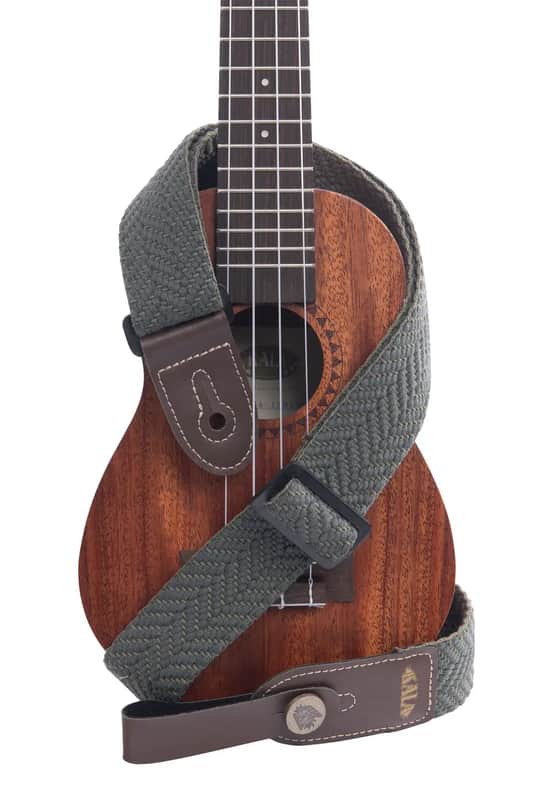 Immagine Kala Herringbone Ukulele Strap, Olive - 1