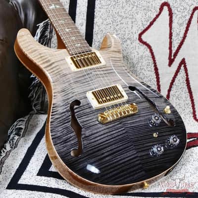 PRS Wild West Guitars 25th Anniversary Limited Run Wood Library Artist Package Hollowbody II Piezo Frostbite Fade (Private Stock Color) 5.75 LBS (US Only / No International Shipping) image 8