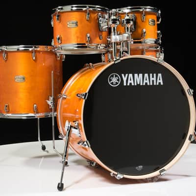 Yamaha Stage Custom Honey Amber 5pc Shell Pack 10/12/14/20/14SD image 1