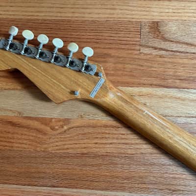 vintage Kay guitar KE-20 body, neck, tuners, parts image 4