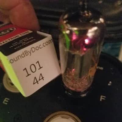 RCA 12BH7A tNOS AT1000 TESTED Balanced! PI Vacuum Tube grey plate 12BH7 dual triode 1962-1968 image 4