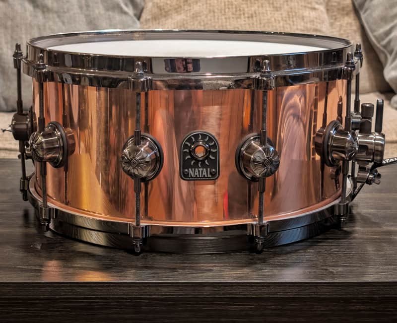 Natal Méta Copper Snare 14" x 6.5" image 1