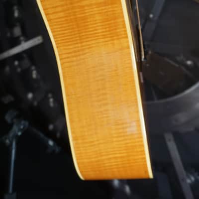 Granada Tiger Maple Back & Side Acoustic Guitar Japan w/ Gig Bag image 13