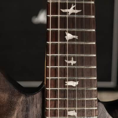 PRS SE 24 Satin Electric Guitar - Charcoal with Gig Bag image 12