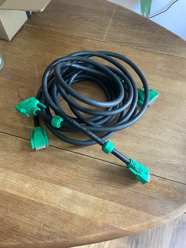 PAIR Lynx CBL-AES1605 DB25 Cable for AES16e Card - 12' 2010s - Black image 1