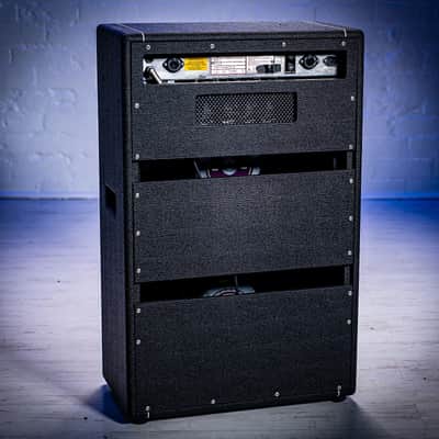 Hiwatt Custom 100 2x12 Vertical Combo ex Noel Gallagher OASIS 2000s - Black image 2