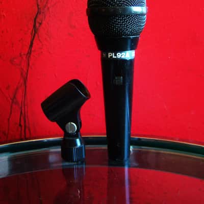 Vintage 1990's Electro-Voice PL92A Cardioid Dynamic Microphone Low Z w mic clip 672A 664 PL91 image 10