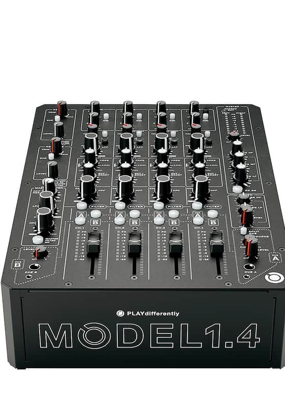 Allen & Heath Play Differently Model 1.4 6-Channel Analog Mixer 2021 - Present - Black image 1
