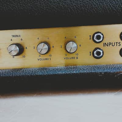 Marshall JMP 1992 Super Bass 2-Channel 100-Watt Guitar / Bass Amp Head 1967 - 1975 - Black image 8