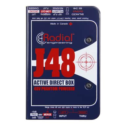 Radial J48 Phantom Powered Active Direct Box image 5