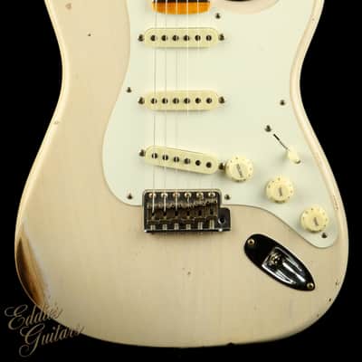 2023 - Fender Custom Shop 1957 Stratocaster Relic - Aged White Blonde image 2
