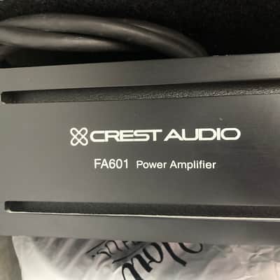 Crest Audio FA-601 Power Amplifier 1990s - Very Black image 2