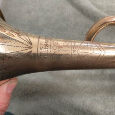 Harry Pedler & Sons American Triumph Trumpet 1950's for parts/repair image 5