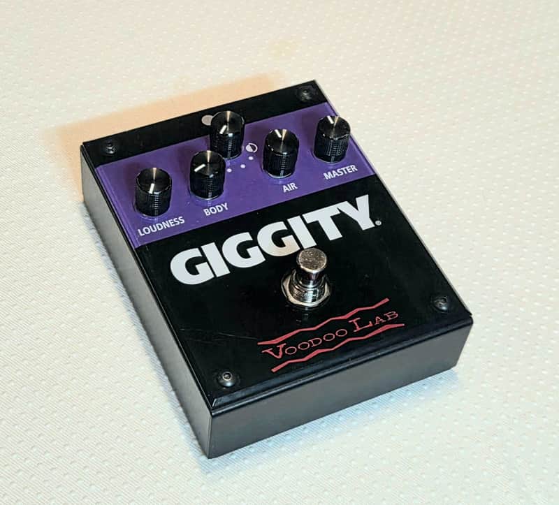 Voodoo Lab GIGGITY Analog Preamp + Overdrive Guitar Pedal | Reverb
