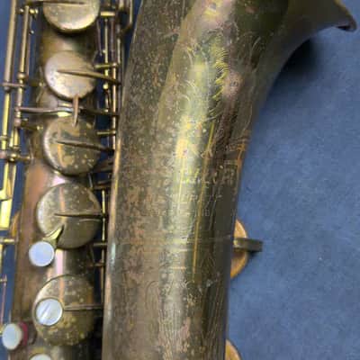 1940s Buescher Aristocrat True Tone Tenor Saxophone image 6